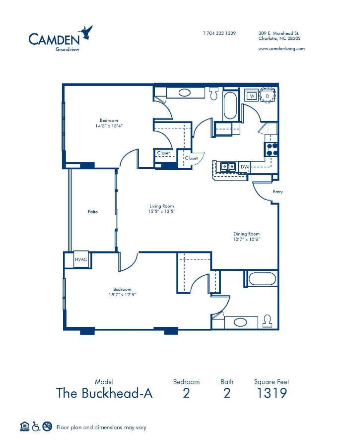Spacious 2 Bed, 2 Bath Uptown Gem In The Heart Of The City-Parking-Wi-Fi-Balcony Cgv Charlotte Buitenkant foto